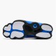 Jordan 13 Retro White Hyper Royal Black Vit/Hyper Royal-Svart Jordan Skor