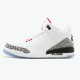 Jordan 3 Retro Free Throw Line White Cement Vit/Vit-Fire Röd-Svart Jordan Skor