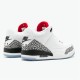 Jordan 3 Retro Free Throw Line White Cement Vit/Vit-Fire Röd-Svart Jordan Skor