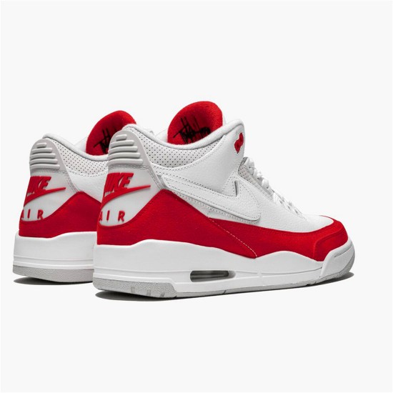 Jordan 3 Retro Tinker White University Red Vit/University Röd-Neutral Grå Jordan Skor