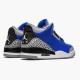 Jordan 3 Retro Varsity Royal Cement Varsity Royal/Varsity Royal-Cement Grå Jordan Skor