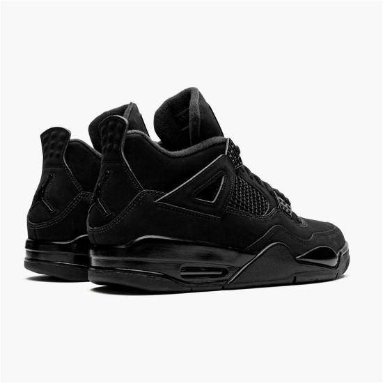 Jordan 4 Retro Black Cat (2020) Svart/Svart-Light Graphite Jordan Skor