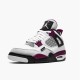 Jordan 4 Retro PSG Paris Saint-Germain Vit/Svart-Metallic Guld-Bordeaux Jordan Skor