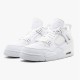 Jordan 4 Retro Pure Money (2017) Vit/Metallic Silver-Pure Platina Jordan Skor