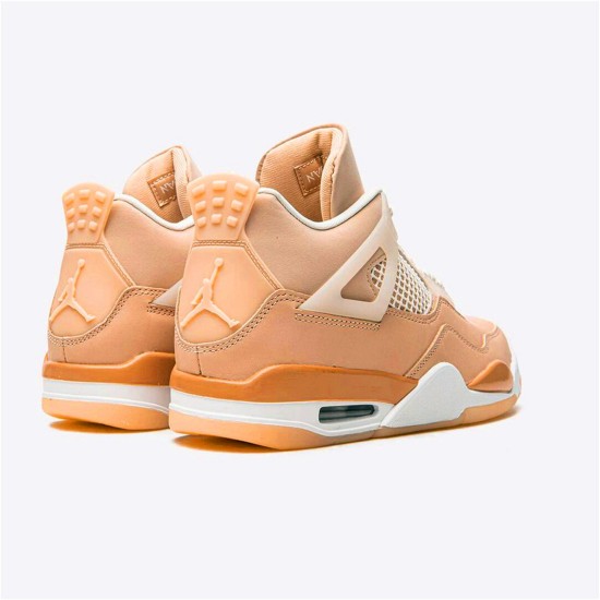 Jordan 4 Retro Shimmer Shimmer/Brons Eclipse-Orange Quartz-Metallic Silver Jordan Skor