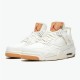 Jordan 4 Retro Levi's White (Levi's Tag) Vit/Vit-Vit Jordan Skor