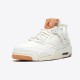 Jordan 4 Retro Levi's White (Levi's Tag) Vit/Vit-Vit Jordan Skor