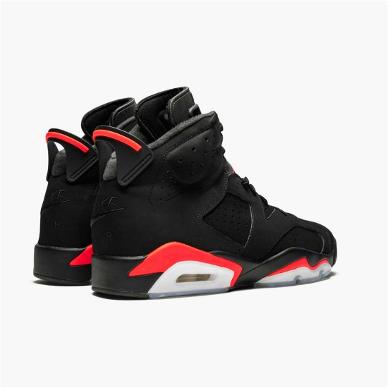 Jordan 6 Retro Black Infrared (2019) Svart/InfraRöd Jordan Skor