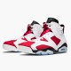 Jordan 6 Retro Carmine (2014) Vit/Carmine-Svart Jordan Skor